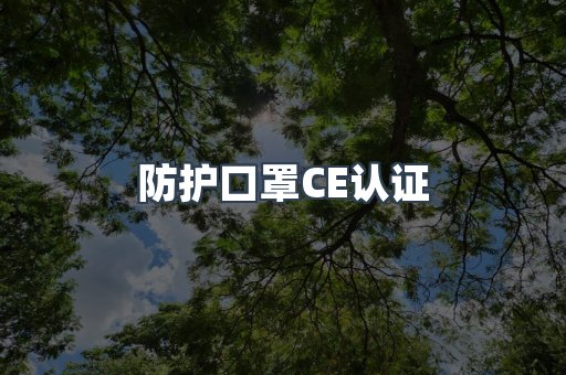 CE认证咨询服务